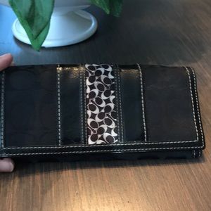 Coach Long Wallet with zipped pocket